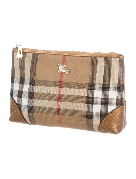 small burberry makeup bag|Burberry cosmetic bags.